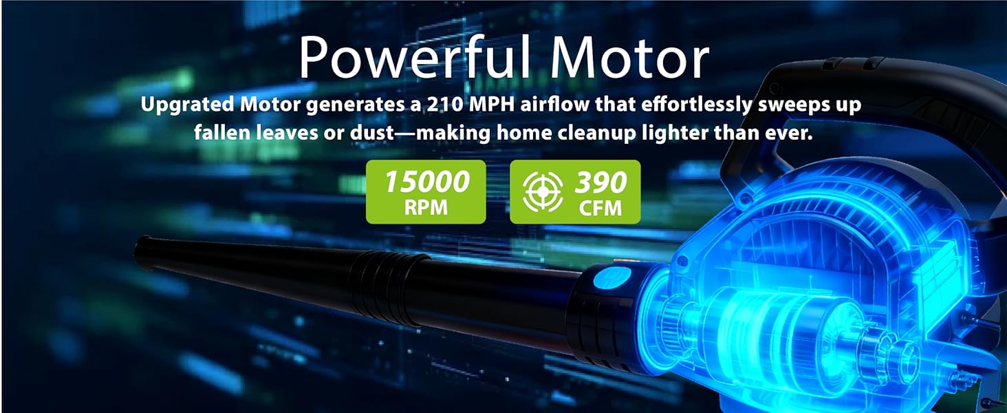leaf blwoer corded motor