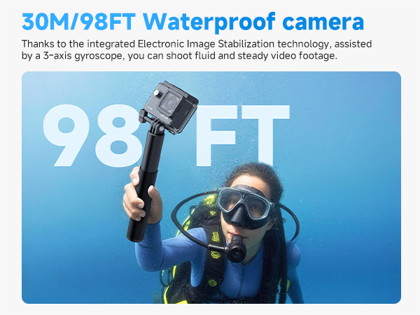 Waterproof camera