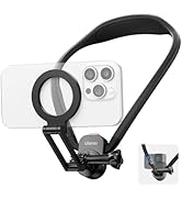 ULANZI MG14 Magnetic Neck Mount for Phone/Action Camera, Phone Neck Holder Hands Free POV/Vlog Vi...