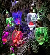 snow globe lights