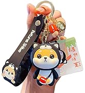 YOU WIZV Cute Keychain Kawaii Anime Keychains for Kids Backpack Charms Key Chain Accessory Friend...