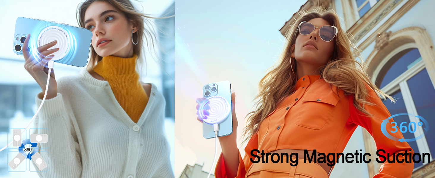 360° Strong Magnetic Suction