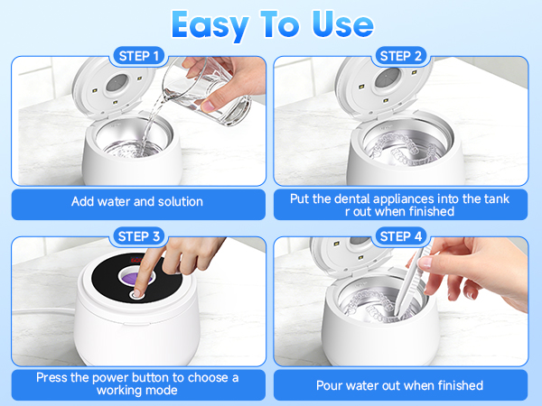 Ultrasonic Retainer Cleaner
