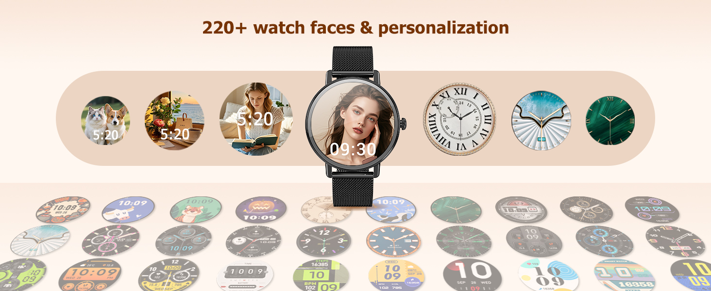 100+ Personalized Watch Faces to Choose