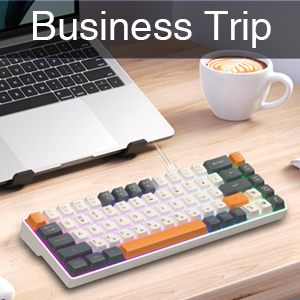 travel keyboard 60% persent keyboard mini small keyboard quiet keyboard usb wired keyboard