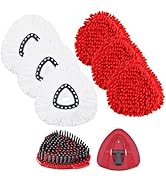 Mop Heads for O Cedar RinseClean 2 Tank Spin Mop System, 3 Microfiber Head Refills and 3 Chenille...