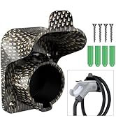 EV Charger Holder Wall Mount Electric Car Charging Cable Holster for SAE J1772 Charging Plug &amp; Co...