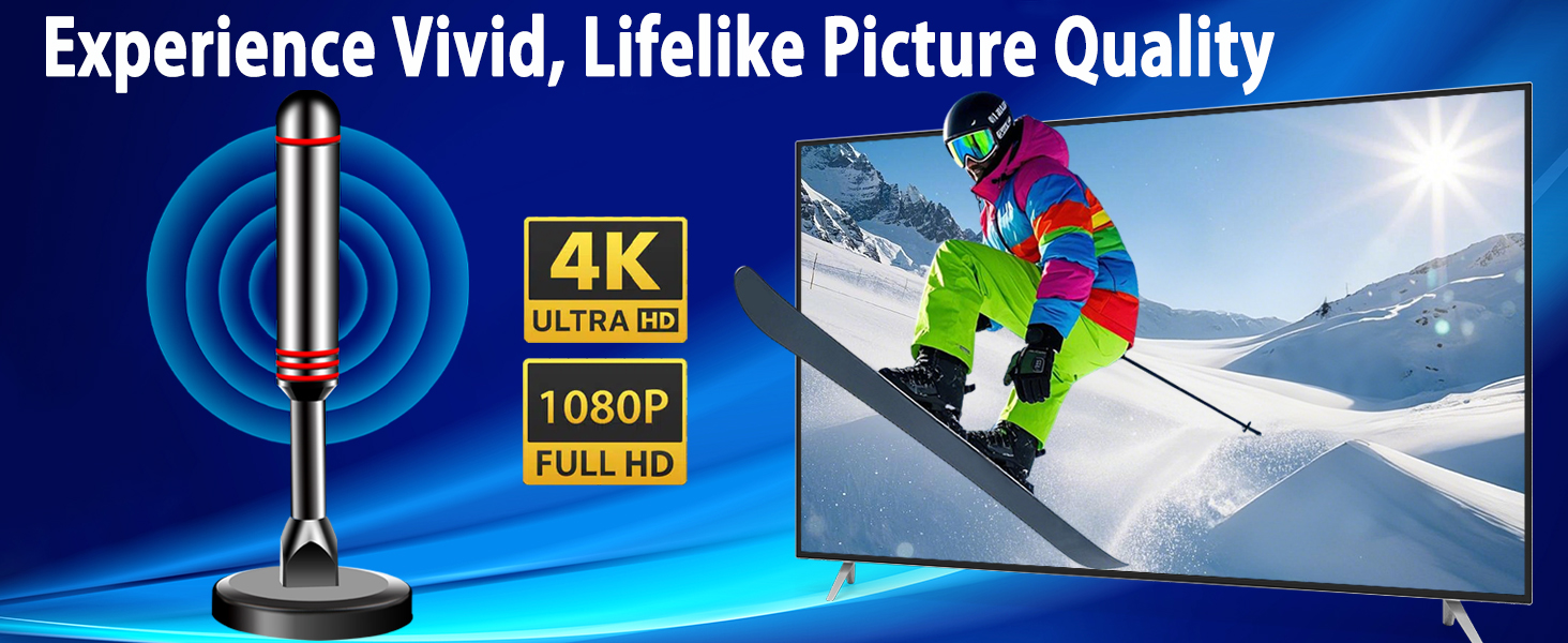 digital tv antenna for smart tv