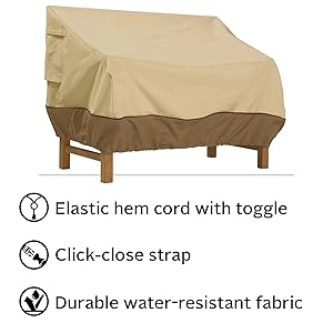 Veranda Patio Bench Cover