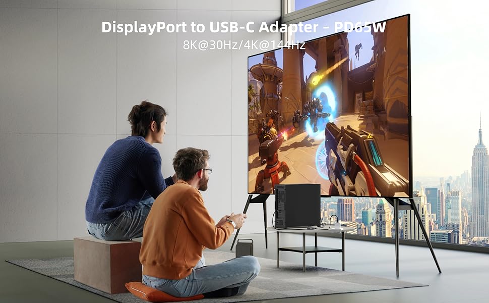 Displayport to USB-C Adapte
