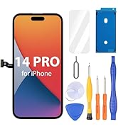 Ayake for iPhone 14 Pro Screen Replacement, 6.1 inch FHD LCD Display and Touch Digitizer Screen, ...