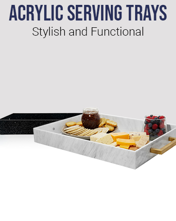 Acrylic Serving Trays