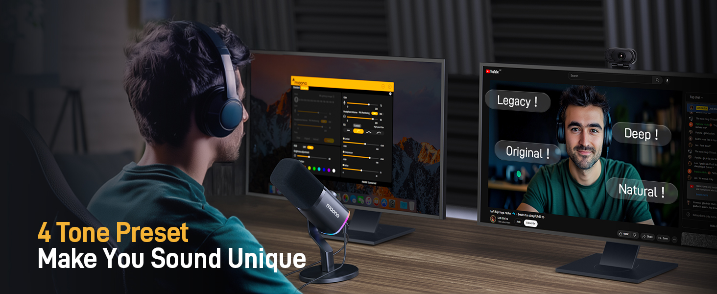 STREAMING MICROPHONE