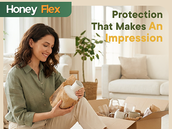 honeycomb packing papper