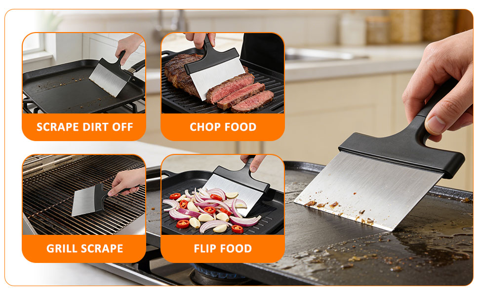 15pcs griddle cleaning kit