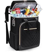 Backpack Cooler Insulated Leak Proof, Lightweight Soft Sided Cooler Backpack for Men Women, Water...