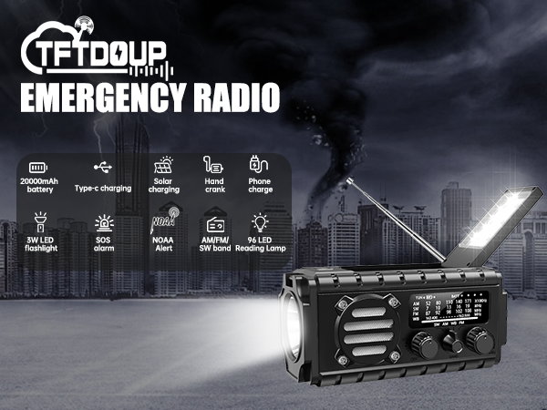 TFTDOUP emergency radio
