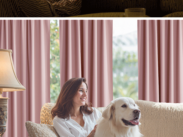 blackout curtains