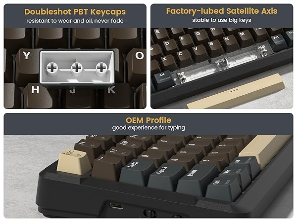 Redragon K742 Wireless Mechanical Gaming Keyboard with Knob