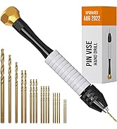 Pin Vise Hand Drill for Jewelry Making - Craft911 Manual Craft Drill Sharp HSS Micro Mini Twist D...