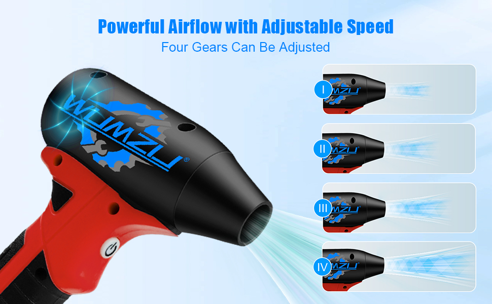 Portable High-Speed Compressed Air Duster 12
