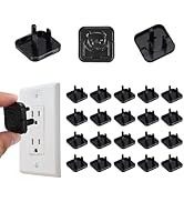 MECCANIXITY 24 Pack Outlet Covers Proofing, Electrical Safety Plug Covers Outlets Socket Proof Ca...