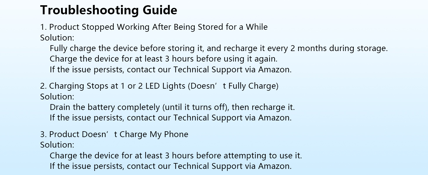 Troubleshooting Guide