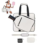 LAKE OF FIRE Pickleball Tote Bag for Women Men with Adjustable Shoulder Strap Fence Hook Crossbod...
