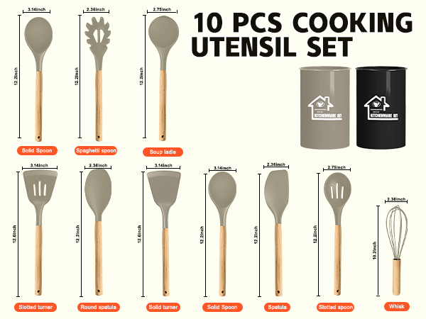 kitchen utensils set