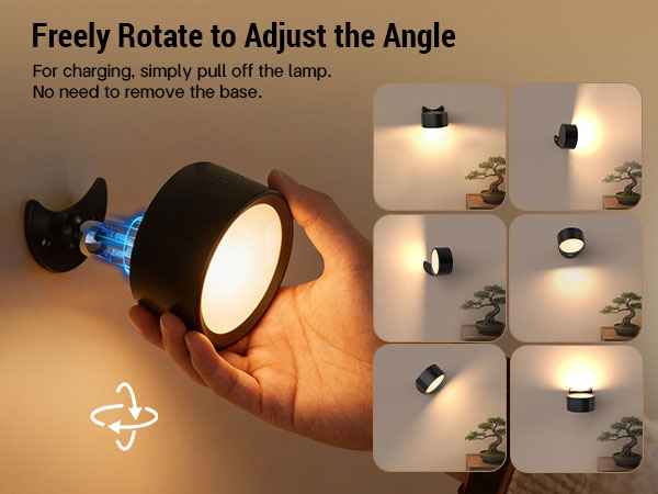 battery operated wall sconce