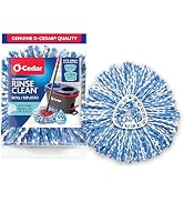 O-Cedar EasyWring RinseClean Spin Mop Microfiber Refill, 1-Pack, Blue