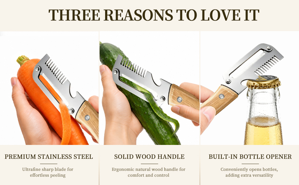 fruit peeler,multifunctional vegetable peeler,zero flex peeler,zero snag wooden peeler