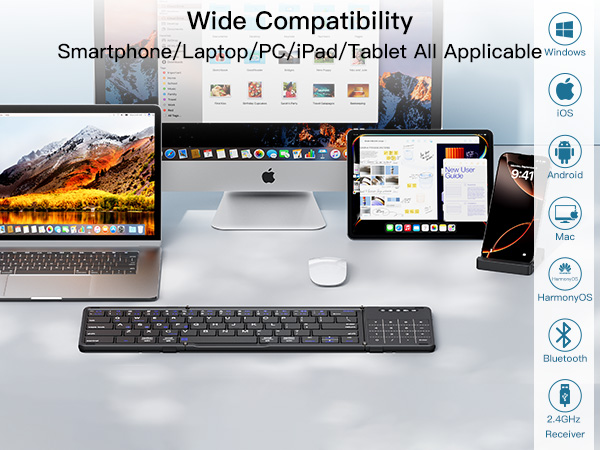 foldable keyboard bluetooth