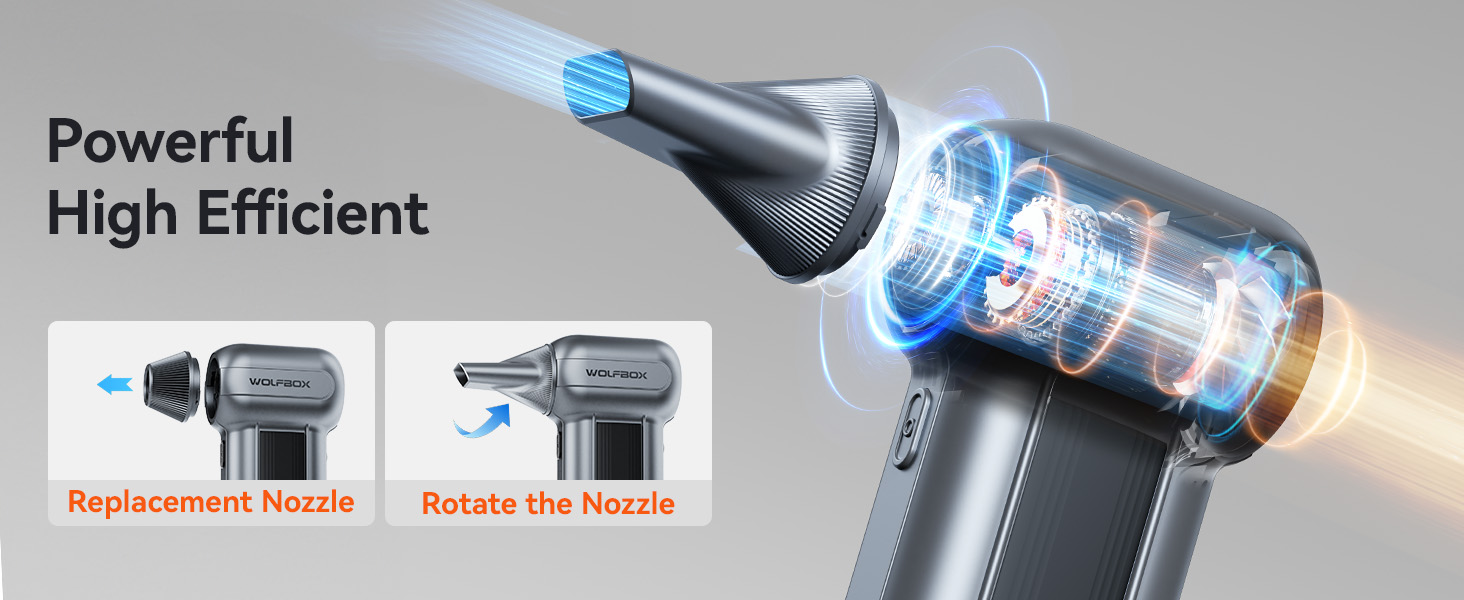 150000RPM super power compressed air dusters