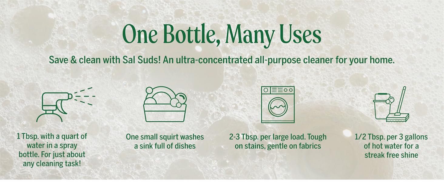 One Bottle, many uses, floors, all purpose cleaner