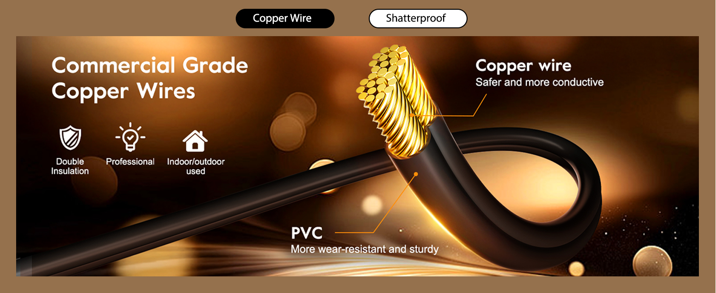 outdoor string lights