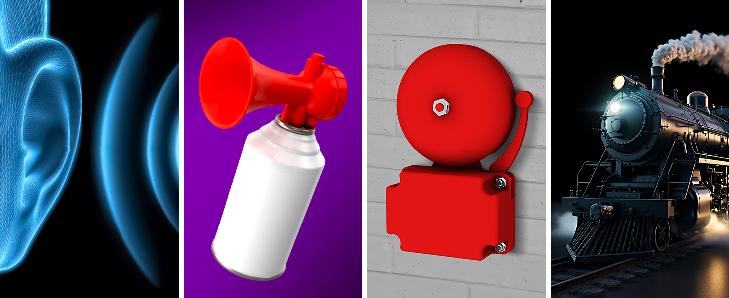 4 HIGH-IMPACT WAKE SOUNDS THAT BREAK THROUGH SLEEP super loud alarm train bell