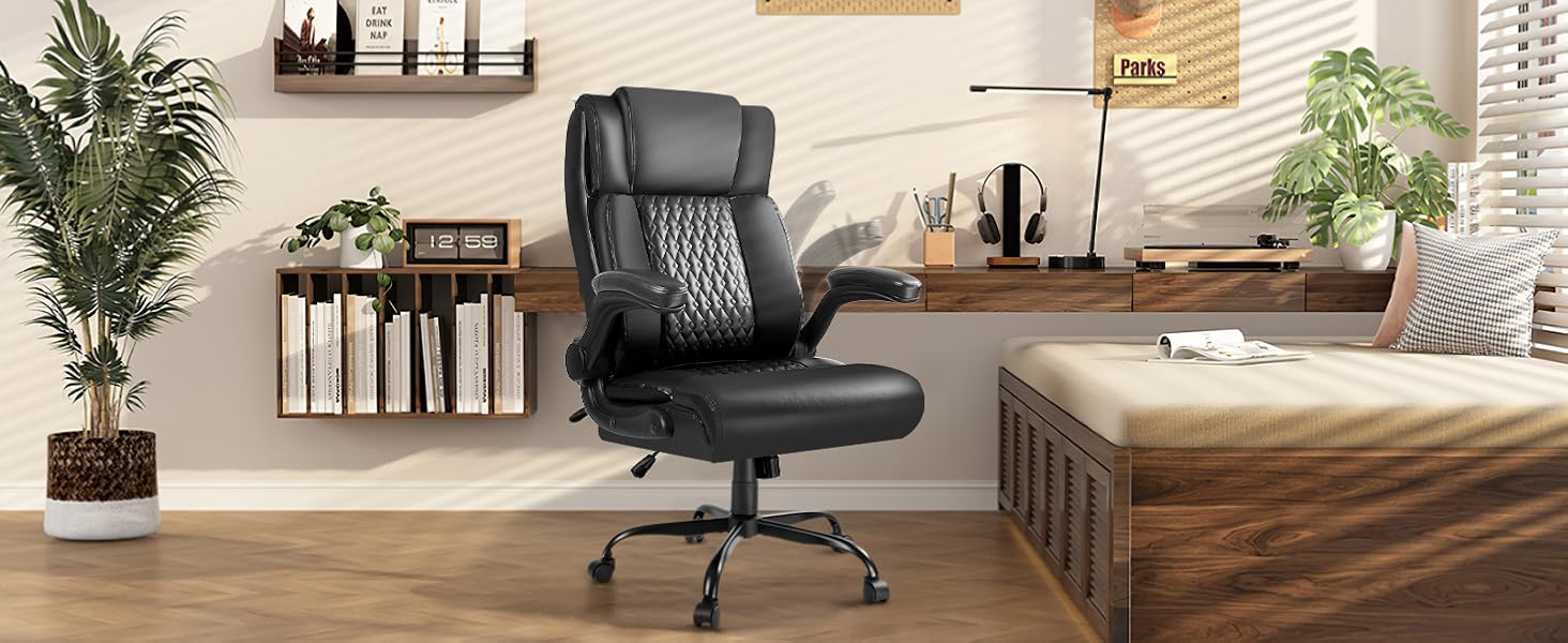  Office Chair with flip up armrest
