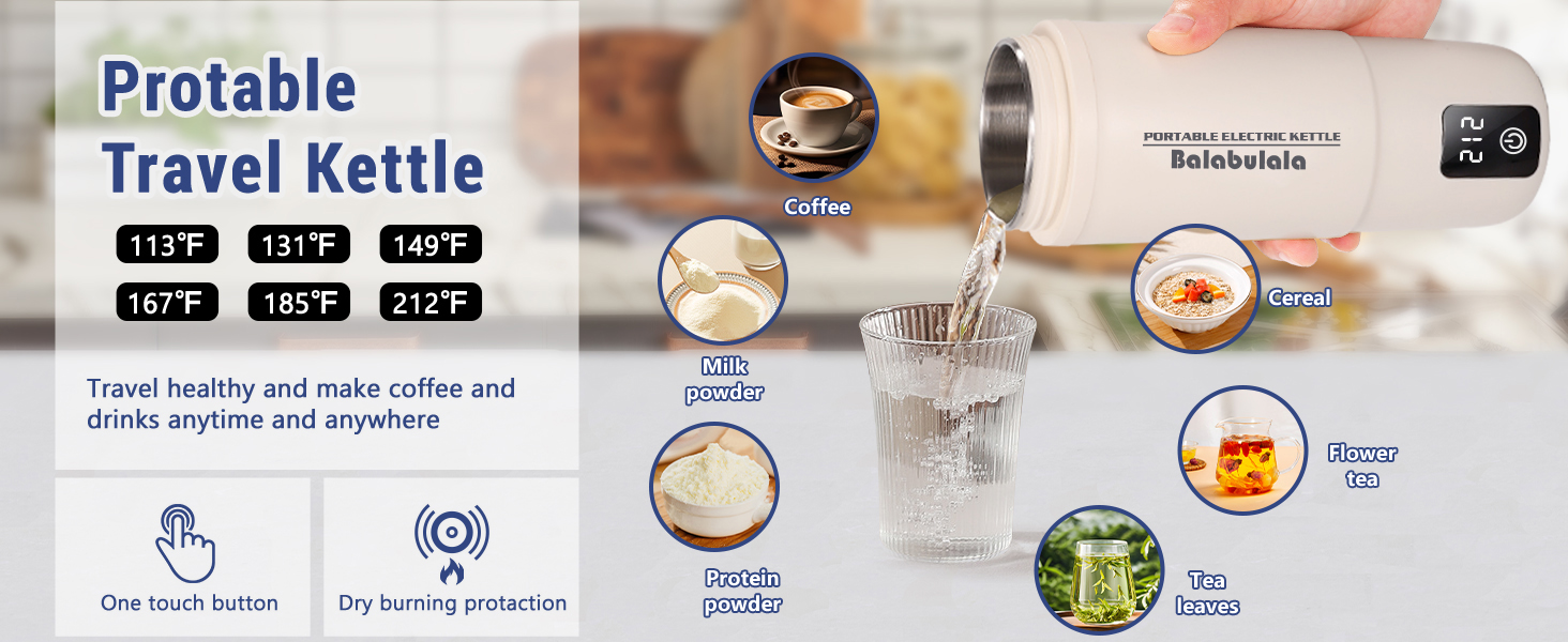 portable electric kettle