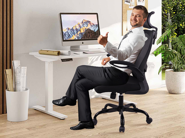 CLATINA Office Chair Ergonomic Mesh Desk Chair
