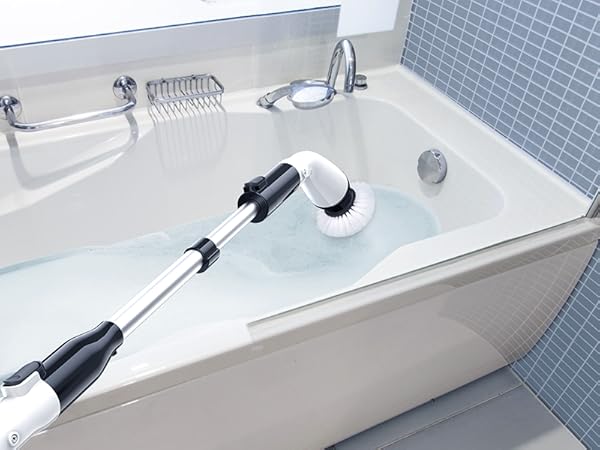 electric spin scrubber labigo cordless cleaning tool bathroom bathtub floor shower tile grout gift