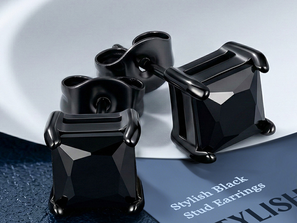 stud earrings for men black stud earrings mens earrings