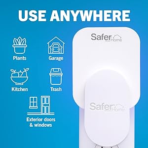 use the safer home indoor fly trap near plants, pet areas, and exterior doors, in kitchens, garages