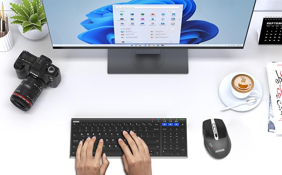 HB193 Bluetooth Keyboard 4