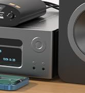 1Mii DS500 LDAC Bluetooth Hifi Receiver, Long Range Bluetooth 5.3 Audio Adapter w/Audiophile DAC,...