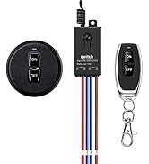 Meskliu Wireless Light Switch and Receiver Kit,Mini Remote Control Switch, AC 110V/120V/220V/240V...
