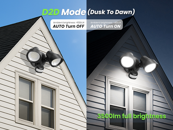 motion sensor outdoor lights