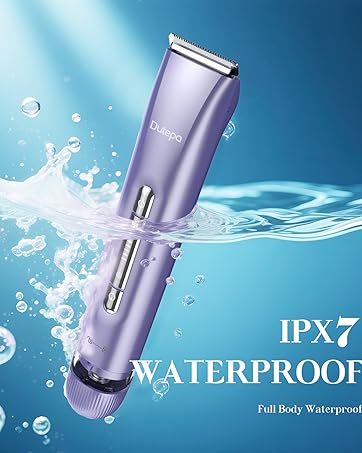 Women's electric shaver waterproof sensitive skin friendly, rechargeable portable