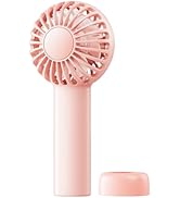 SWEETFULL Mini Portable Fan - Rechargeable Handheld Fan, 3 Speeds Personal Small Hand Gifts for T...