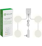 VerLuce 4 Puck Kit - Smart Under Cabinet Lighting - 2700K-6500K - 95 CRI - LED - WWA - Works with...